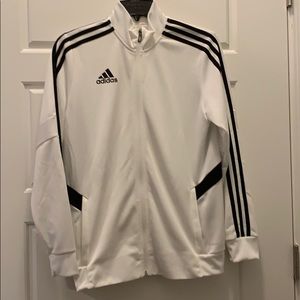 adidas Jackets & Coats - White adidas jacket adidas Jackets & Coats - White adidas jacket